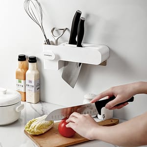 Magnetic Kitchen Knife Rack - Sleek & Space-Saving