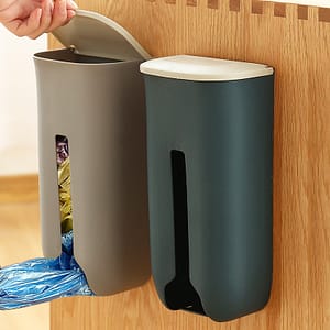 Wall-mounted Removable Kitchen Large-capacity Plastic Bag Storage Box