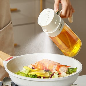 Glass Oiler Spray Dual-use Large Capacity Oil Dispenser