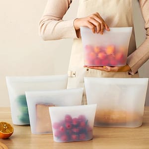 Thickened Silicone Sealed Bags - Reusable
