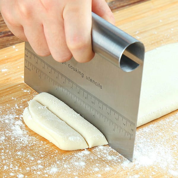 Stainless Steel Dough Scraper