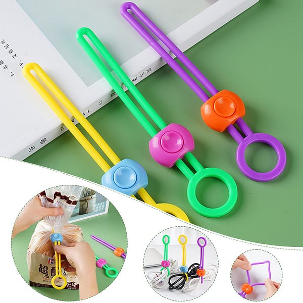 Silicone Food Bag Sealing Strap
