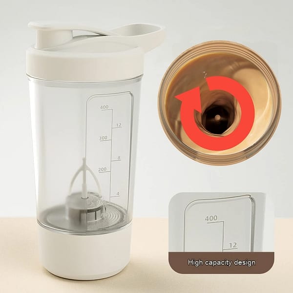 Electric Protein Shaker: Perfect Clump-Free Blends