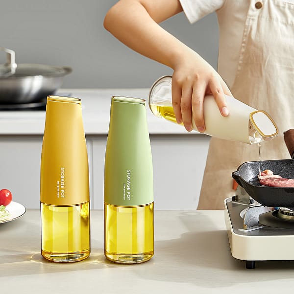 Kitchen Soy Sauce & Vinegar Bottle Leak-proof Oil Pot