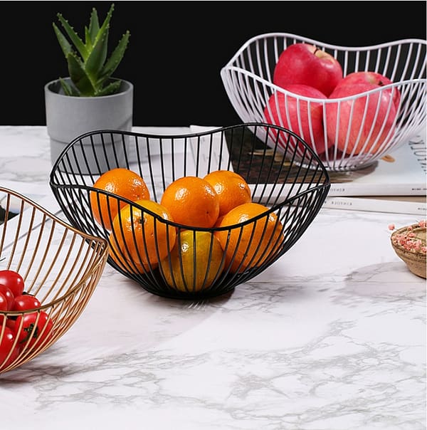 Creative And Simple Fruit Tray Home Desktop Storage Basket